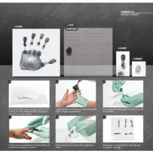 Quickprints for Collecting Known Palm & Fingerprints