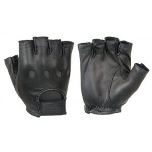 Leather Driving Gloves (1/2 Finger)